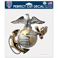 U.S. Marines Perfect Cut Color Decal 8" x 8"