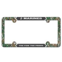 U.S. Marines Lic Plate Frame Full Color