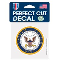 U.S. Navy Perfect Cut Color Decal 4" x 4"