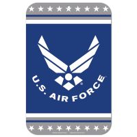 U.S. Air Force Plastic Sign 11" x 17"