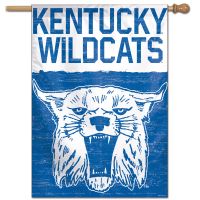 Kentucky Wildcats / Vintage Collegiate Vertical Flag 28" x 40"