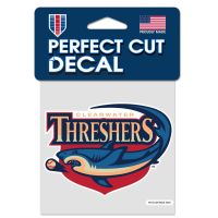 Clearwater Threshers Perfect Cut Color Decal 4" x 4"