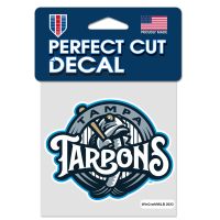 Tampa Tarpons Perfect Cut Color Decal 4" x 4"