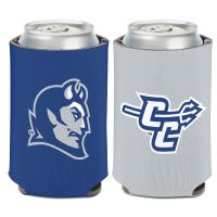 Central Connecticut Blue Devils 2 COLOR Can Cooler 12 oz.