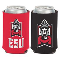 East Stroudsburg Warriors 2 COLOR Can Cooler 12 oz.