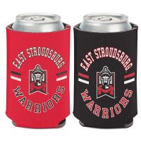 East Stroudsburg Warriors CIRCLE Can Cooler 12 oz.