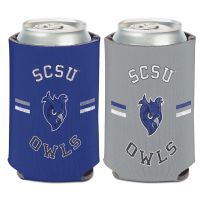 Southern Connecticut State Owls Circle Can Cooler 12 oz.