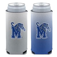 Memphis Tigers 12 oz Slim Can Cooler