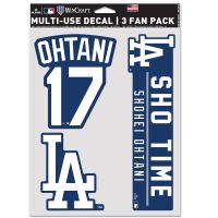 Los Angeles Dodgers Multi Use 3 Fan Pack Shohei Ohtani