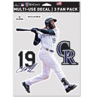 Colorado Rockies Multi Use 3 Fan Pack Charlie Blackmon