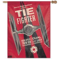 / Original Trilogy Vertical Flag 28" x 40" Tie Fighter