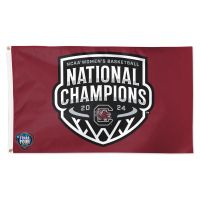 NCAA Women's Basketball Champions South Carolina Gamecocks WOMEN'S FIN Flag - Deluxe 3' X 5'