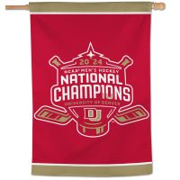 NCAA Hockey Champion Denver Pioneers MEN'S FROZEN FOUR CHAMPION Vertical Flag 28" x 40"