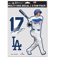 Los Angeles Dodgers PLAYERS CHOICE DIAMOND CLUB(R) Multi Use 3 Fan Pack Shohei Ohtani