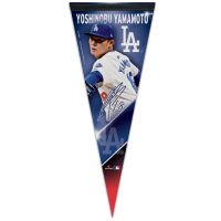 Los Angeles Dodgers PLAYERS CHOICE DIAMOND CLUB(R) Premium Pennant 12" x 30" Yoshinobu Yamamoto