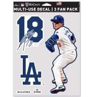 Los Angeles Dodgers PLAYERS CHOICE DIAMOND CLUB(R) Multi Use 3 Fan Pack Yoshinobu Yamamoto
