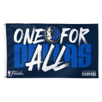 Western Conference Champions Dallas Mavericks Western Conference Champ Flag - Deluxe 3' X 5'