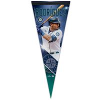 Seattle Mariners PLAYERS CHOICE DIAMOND CLUB(R) Premium Pennant 12" x 30" Julio Rodriguez