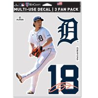 Detroit Tigers PLAYERS CHOICE DIAMOND CLUB(R) Multi Use 3 Fan Pack Kenta Maeda