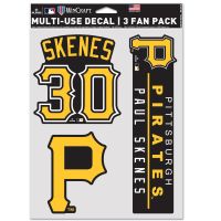 Pittsburgh Pirates PLAYERS CHOICE DIAMOND CLUB(R) Multi Use 3 Fan Pack Paul Skenes