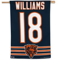 Chicago Bears Vertical Flag 28" x 40" Caleb Williams