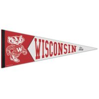 Wisconsin Badgers / Vintage Collegiate Premium Pennant 12" x 30"