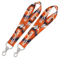 Denver Broncos Lanyard Key Strap 1"