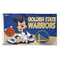 Golden State Warriors / Disney Flag - Deluxe 3' X 5'