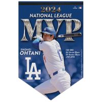 Los Angeles Dodgers Premium Felt Banner 17" x  26" Shohei Ohtani