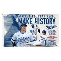 Los Angeles Dodgers Flag - Deluxe 3' X 5' Shohei Ohtani