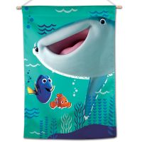 Finding Nemo / Disney with Shark Vertical Flag 28" x 40" Nemo - Multiple Characters