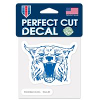 Kentucky Wildcats / Vintage Collegiate vault Perfect Cut Color Decal 4" x 4"