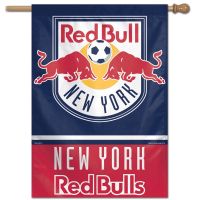 New York Red Bulls Vertical Flag 28" x 40"