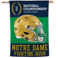 National Football Champ Participant Notre Dame Fighting Irish COLLEGE Vertical Flag 28" x 40"
