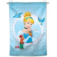 Princesses / Disney CINDERELLA / MICE Vertical Flag 28" x 40" Cinderella