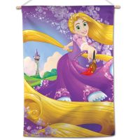 / Disney RAPUNZEL W/ LONG HAIR Vertical Flag 28" x 40" Rapunzel