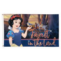 Princesses / Disney SNOW WHITE FAIREST IN THE LAND Flag - Deluxe 3' X 5' Snow White