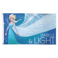 Frozen / Disney FROZEN ELSA SPARKLE & LIGHT Flag - Deluxe 3' X 5' Elsa