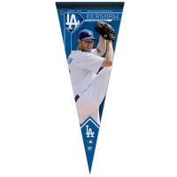Los Angeles Dodgers PLAYERS CHOICE DIAMOND CLUB(R) Premium Pennant 12" x 30" Clayton Kershaw