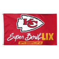 AFC Champions Kansas City Chiefs Flag - Deluxe 3' X 5'