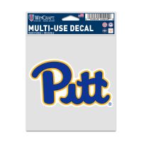 Pittsburgh Panthers Fan Decals 3.75" x 5"