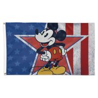 Mickey Mouse / Disney Mickey Americana Flag - Deluxe 3' X 5' Mickey Mouse