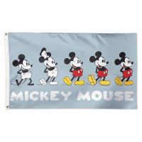 Mickey Mouse / Disney Mickey Mouse Evolution Flag - Deluxe 3' X 5' Mickey Mouse