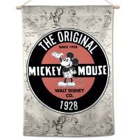 Mickey Mouse / Disney Mickey Mouse ORIGINAL SKETCH Vertical Flag 28" x 40" Mickey Mouse