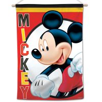 / Disney Mickey Mouse Vertical Flag 28" x 40" Mickey Mouse