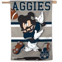 Utah State Aggies Vertical Flag 28" x 40"