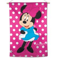 / Disney Minnie Mouse Vertical Flag 28" x 40" Minnie Mouse