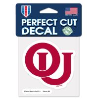 Oklahoma Sooners / Vintage Collegiate vault Perfect Cut Color Decal 4" x 4"