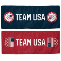 USOC Team USA Logo Cooling Towel 12" x 30"