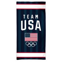 USOC Team USA Logo Spectra Beach Towel 30"  x 60"